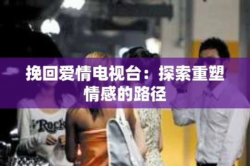 挽回爱情电视台：探索重塑情感的路径