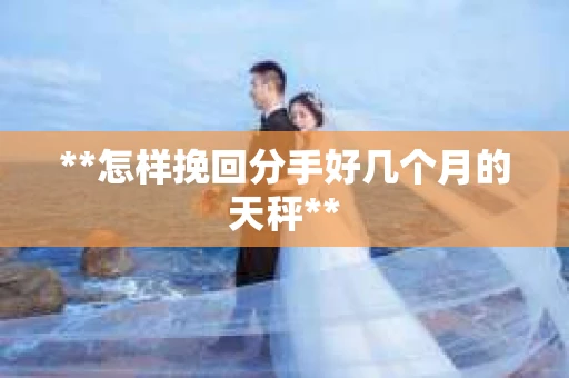 **怎样挽回分手好几个月的天秤**