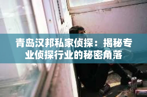 青岛汉邦私家侦探：揭秘专业侦探行业的秘密角落