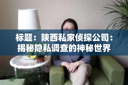 标题：陕西私家侦探公司：揭秘隐私调查的神秘世界