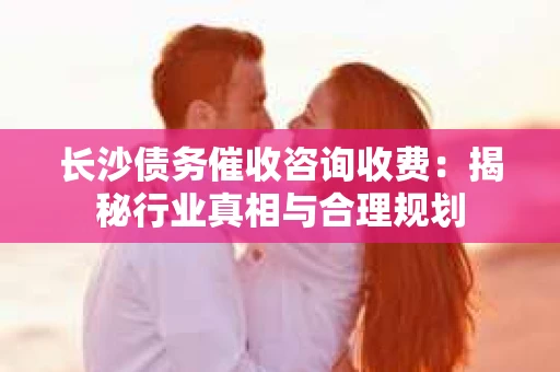 长沙债务催收咨询收费：揭秘行业真相与合理规划