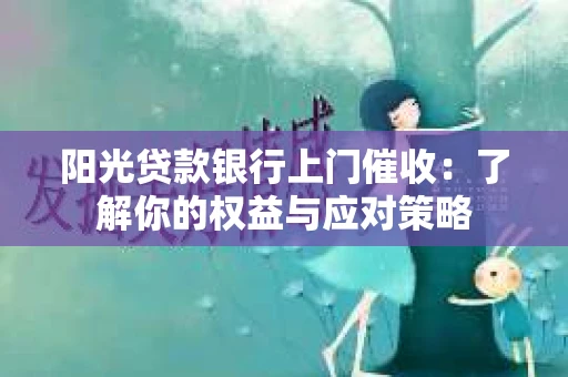 阳光贷款银行上门催收：了解你的权益与应对策略