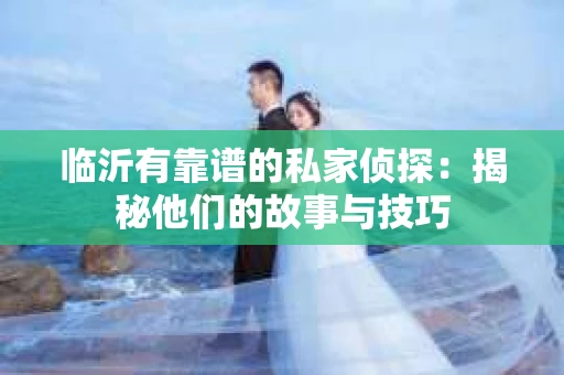 临沂有靠谱的私家侦探：揭秘他们的故事与技巧