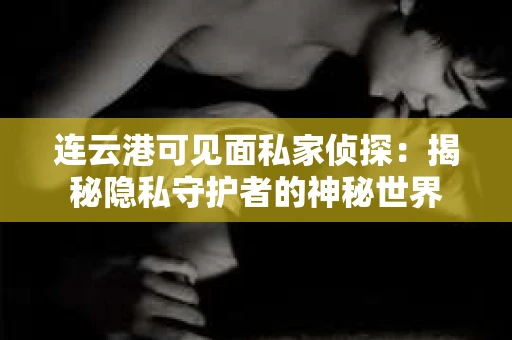 连云港可见面私家侦探：揭秘隐私守护者的神秘世界