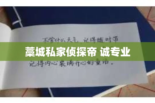 藁城私家侦探帝 诚专业