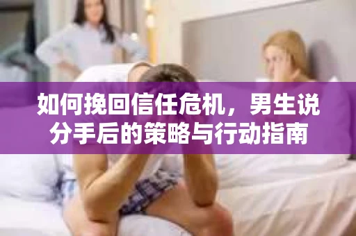 如何挽回信任危机，男生说分手后的策略与行动指南
